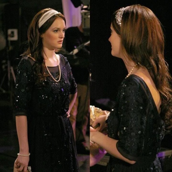 EXACT Jennifer Behr Cream Crystal headwrap ASO Gossip Girl Blair Waldorf - Picture 5 of 5